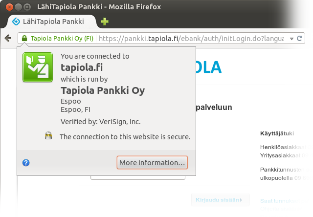 Tapiola bank online banking